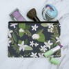 Jasmine Flowers Makeup Cosmetic Bag Organizer Pouch