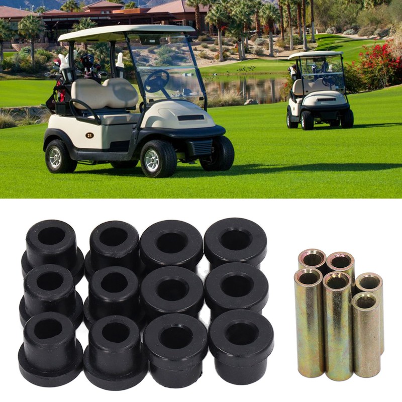 Rear Leaf Spring Bushing Sleeve Kit 102506601 Replacement for Club