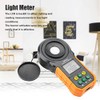 Akozon Luxómetro Digital PM6612, Medidor de Lux Pruebas Ambientales Iluminómetro