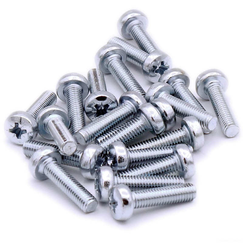 M5 (5mm x 20mm) Pozi Pan Machine Screw (Bolt) -