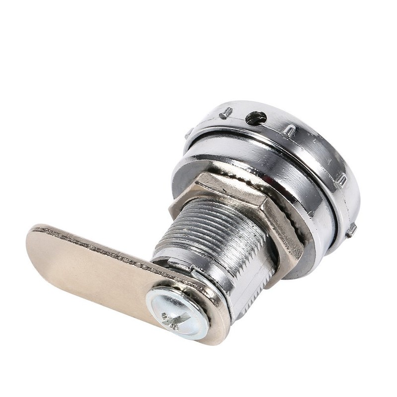 AUNMAS Cabinet Coded Lock, Stainless Steel Silver 3 Digit Code