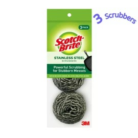 Stainless Steel Scrubber Steel Wool Dish Scrubbers for Cleaning Dishes Kitchen