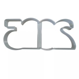 AJT 2025 YEAR OUTLINE GRADUATION ALUMNI NYE COOKIE CUTTER MADE IN USA PR4996