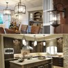 LUXRITE Vintage Candelabra LED Bulb 60W Equivalent, 550 Lumens, 4000K