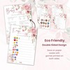 Twinkle & Twine Pink Floral Girl Baby Shower Games Bundle