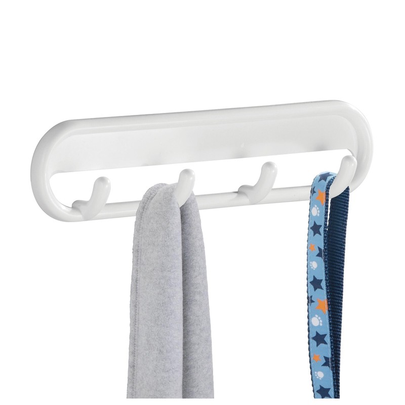 iDesign Self-Adhesive Key Rack Organizer for Entryway, Kitchen - 4