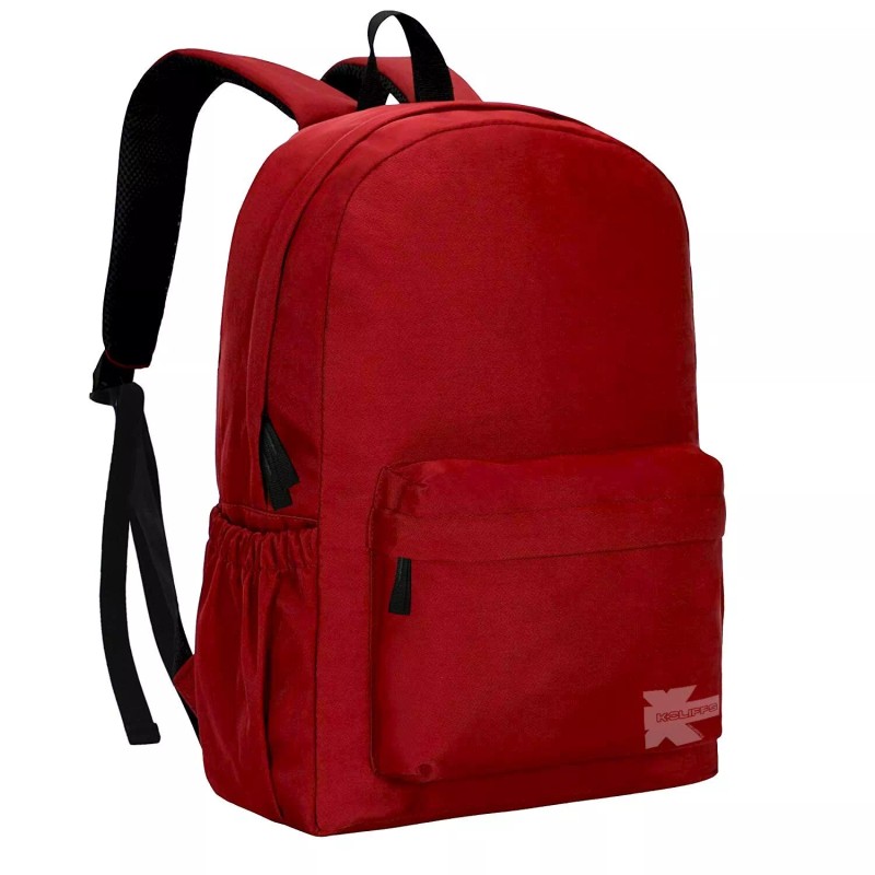 K-Cliffs High Quality Simple Classic 18" School Backpack Student Book