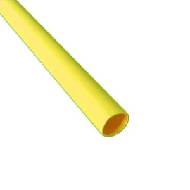 1 Meter Shakmods Heatshrink Shrinkable 2:1 Tubing – Flexible Insulation Tube for Electrical Wire Sleeving Protection (Yellow, 6mm)
