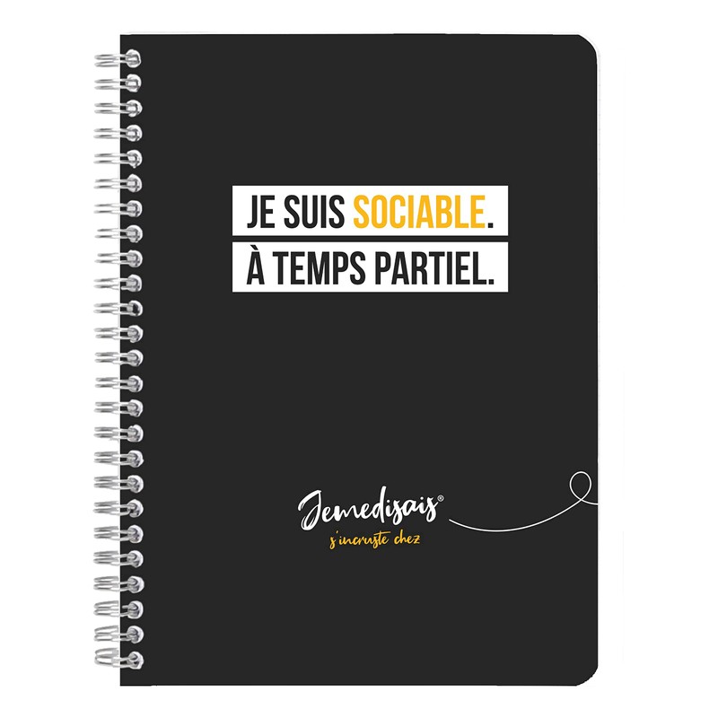 Clairefontaine Jemedisais 116013C Spiral Notebook DIN A5 14.8 x 21
