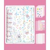 Sticker Notebook, A7 Sealing Notebook, Includes Key Holder, 20 Refills,