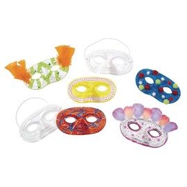 Colorations DECM Decorate Your Own Masks (Pack of 24)