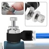 Briny River 2pcs Air Flow Control Valve Connector Push in