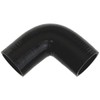 Pegasus E90.54-BLACK, Black Silicone Hose, 2 1/8" I.D. 90 degree