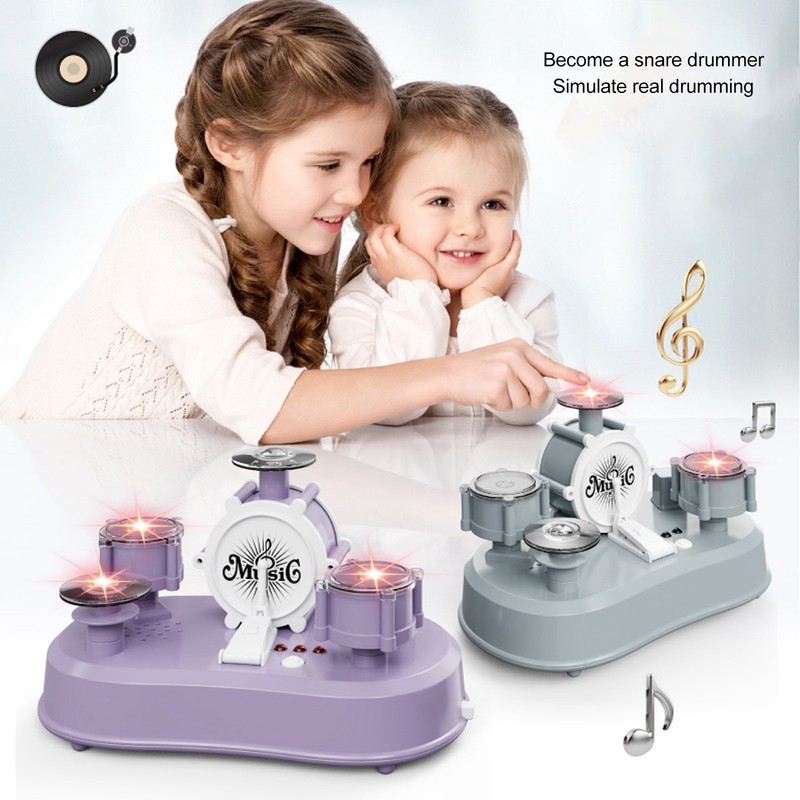 Finger Touch Drum Early Educational Simulation Electronic Tiny Desktop Finger