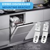 XwaYexa 619985 Dishwasher Mounting Bracket Fit for Bosch Dishwashers, Anti-Tip