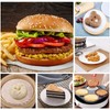 Burger Paper Round Parchment Paper 15 cm Non-Stick Paper for