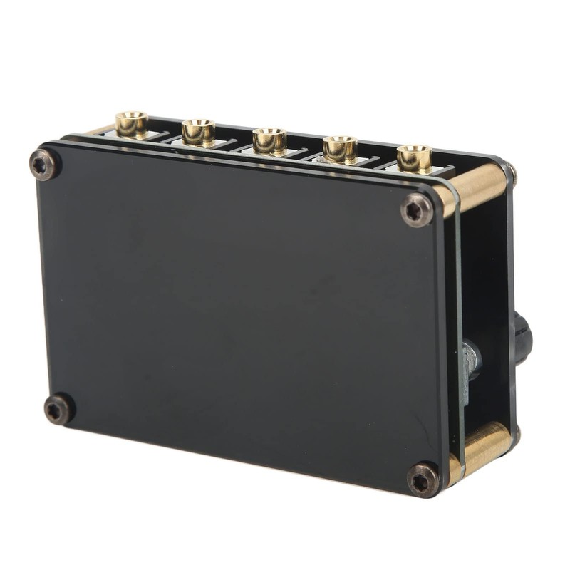 Agatige Mini Stereo Audio Mixer, Portable High Sensitivity Low Noise