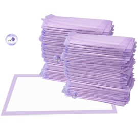 IMMCUTE Cat Pads 16.9" X 11.4", 50 Ct | Pee Pads for Cats | Thickened 6-Layer Super Absorbent Pads, Cat Pads for Tidy Cats Breeze Litter System | Cat Pee Pad for Litter Box