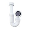 Univeral Adjustable Sink Swivel P Trap 40mm (1.1/2") Telescopic Trap