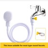 JIGCEN Portable Pet Shower Hose for Bath Taps