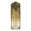 Royal Tara St Brigid's Bronze Blessing and Cross Wall Hanging