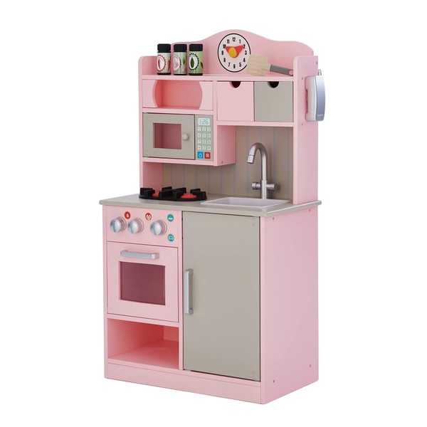 Teamson Kids Little Chef Florence Classic Kids Kitchen Playset with