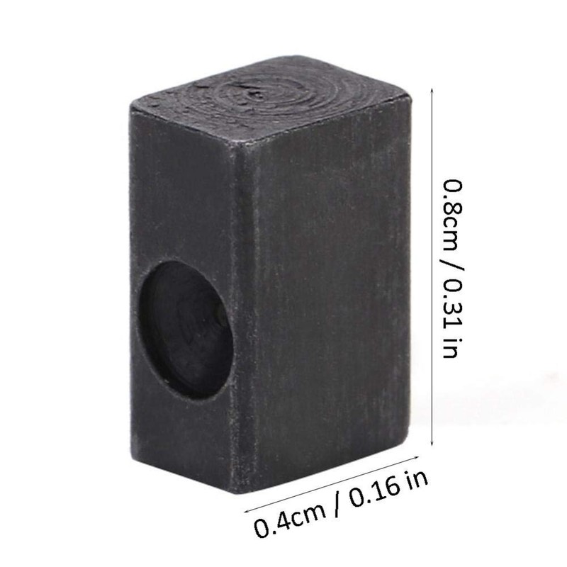 6Pcs Electric Guitar Tremolo Bridge Saddle, Clamp Locking String Insert