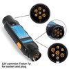 Yuanjoy 7 Pin Trailer Tester, 12V for Diagnosing Trailer Tail