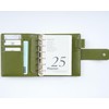 Moterm Pocket Elite Rings Planner - Genuine Leather Binder Organizer