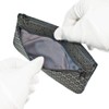 Indenya 4407-01-179 Inden No. 6 Pouch, Deer Leather, Black Background