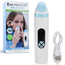Dispositivo de Alivio de Presión del Oído, Desatascador de Trompa de Eustaquio, Presión Equilibrada del Oído para Volar, Bucear, Nadar