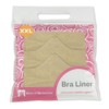 Moisture Wicking Cotton Bra Liners: (Pack of 3) Size M,