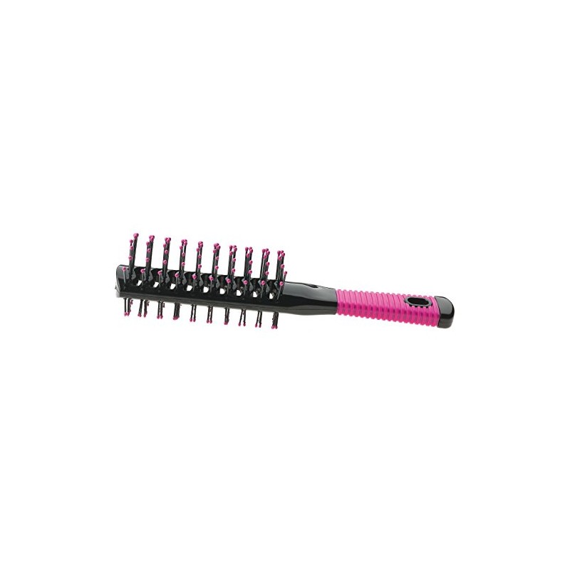 Sibel - double sided tunnel hairbrush - pink
