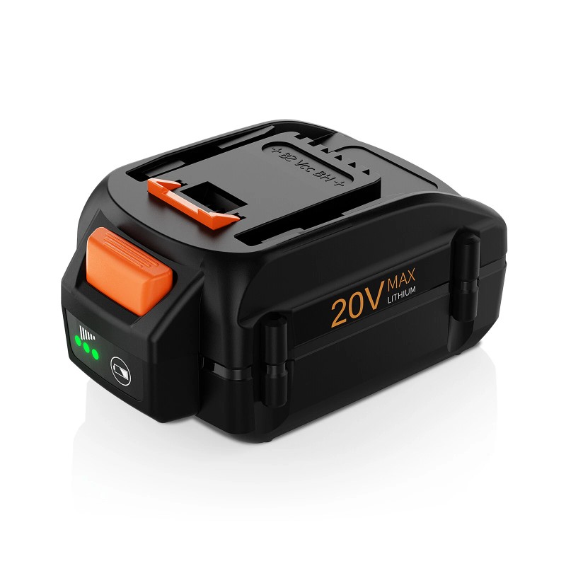 For Worx 2pack For WORX 20V MAX Extend 6.0Ah Lithium