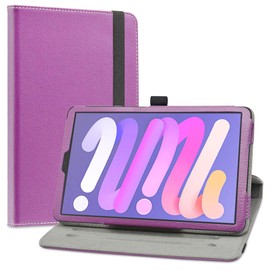 LiuShan Compatible with 360 Degree Rotation Stand PU Cover for 8.4" DOOGEE T20 Mini，T20 Mini Pro，ALLDOCUBE iplay 50 Mimi Pro，iPlay 50 Mini Pro NFE，iPlay 50 Mini NFE，iPlay 60 Mini Turbo Tablet,Purple