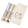 Chopsticks & Chopsticks Rest, Paulownia Box Gift Set, Chopsticks Gift