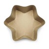 Erre4m Poinsettia Disposable 10 Star Baking Tin 26 x 6