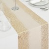 MODERNO Linen Look Table Runner Natural 5 m - Festive