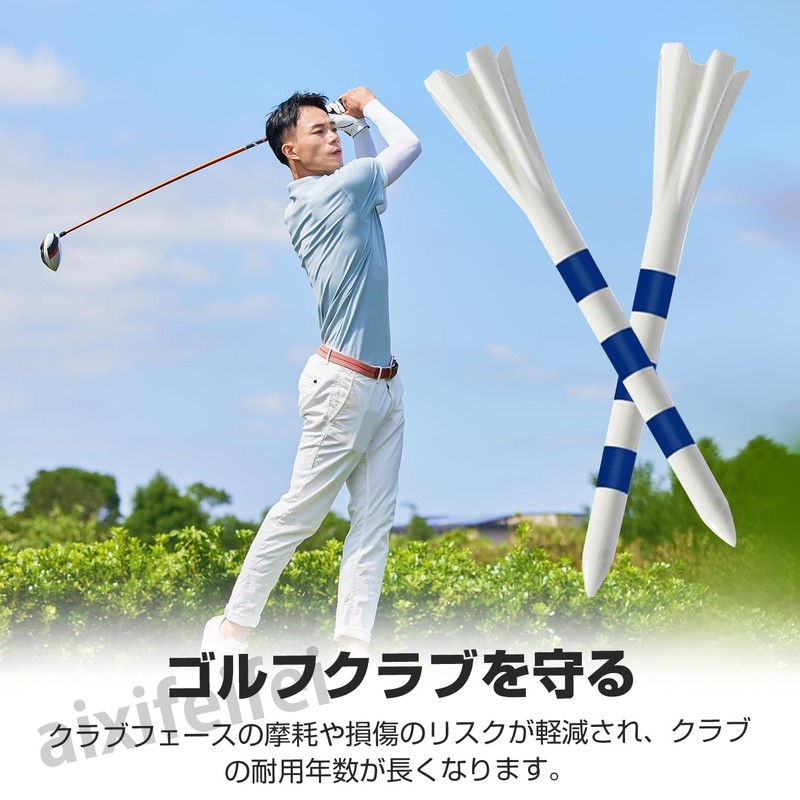 ADOFUN Golf Tees 30 Pack Golf Tees 3.3 inches (83