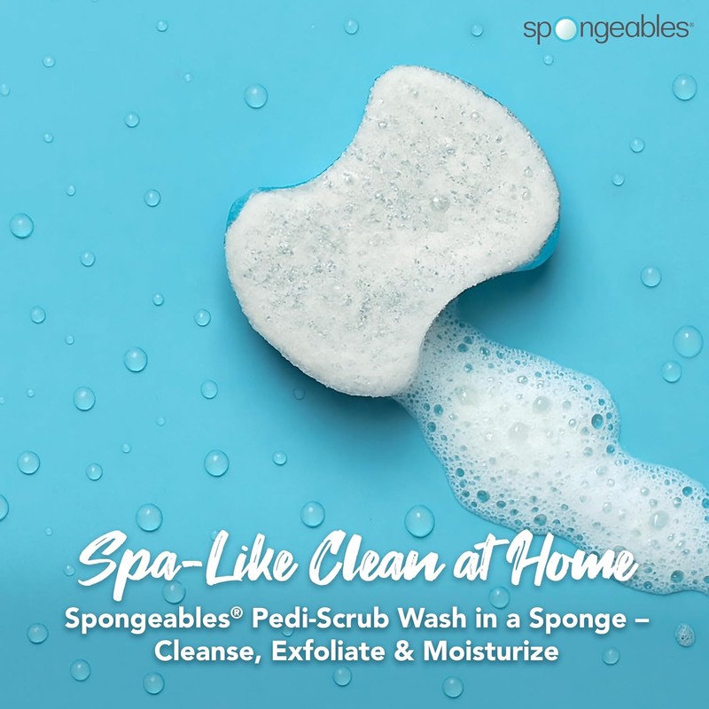 Spongeables Pedi Scrub Foot Buffer
