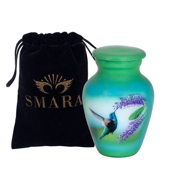 kaangulmez SMARA Small Keepsake Cremation Urn with Velvet Case Choose