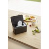 Yamazaki 4283 Mask Case, Black, Approx. W 7.5 x D