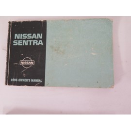 1996 Nissan Sentra Owners Manual