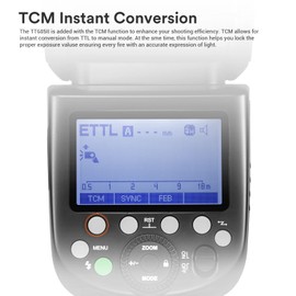 Godox TT685II-N for Nikon Flash, I-TTL 2.4G Wireless 1/8000S HSS Flash Speedlite GN60 Compatible for Nikon Cameras D5600 Z6II Z7 II D800 D750 D610 D7100 D5300 D3300 D3100