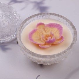 Phalaenopsis Scented Candle Silicone Mold Flower Resin Mold Flower Candle Mold Phalaenopsis Silicone Mold for Resin Decoration Mold