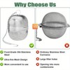 Tea Infuser for Loose Tea, Stainless Steel Tea Ball Infuser