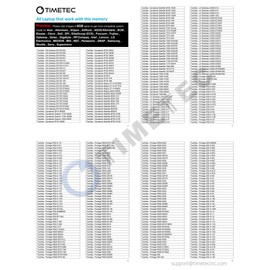 Timetec 16GB KIT(2x8GB) DDR3L / DDR31866MHz PC3L-14900 / PC3-14900 Non-ECC Unbuffered 1.35V / 1.5V CL13 2Rx8 Dual Rank 204 Pin SODIMM Laptop Memoria RAM Módulo para Actualizacion para PC Computadora Portatil Notebook (16GB KIT(2x8GB))