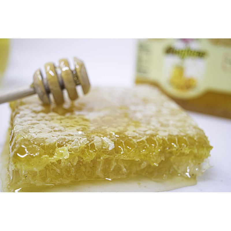 Bonjour Pure Raw Honey Comb, All Natural With No Preservatives