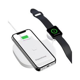 Gigastone 2 in 1 Dual Wireless Charging Pad 10W Max