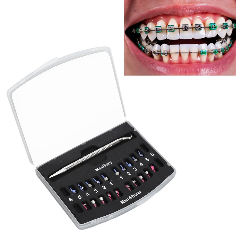 Tooth Bracket Self Ligating High Hardness Rust Proof Compact Polished